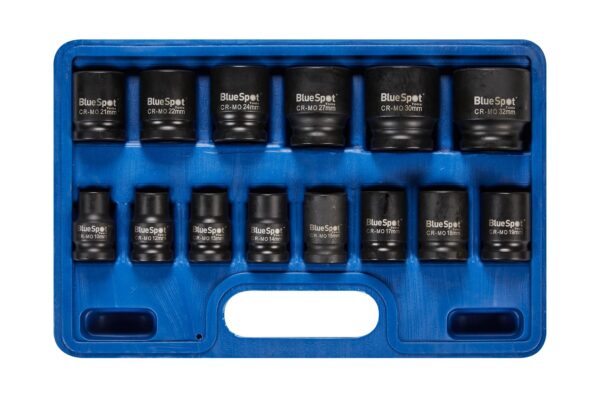 1/2" Shallow Impact Socket Set - Image 2