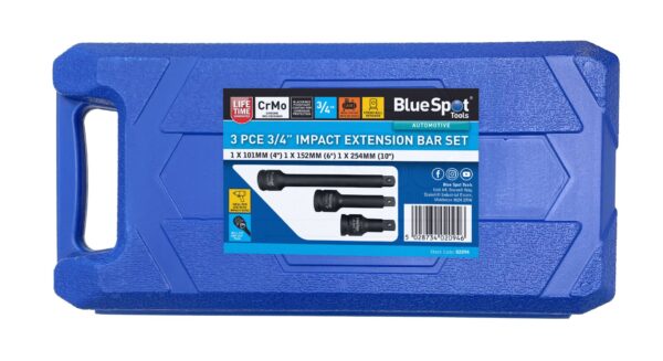 3pcs 3/4" Impact Extension Set