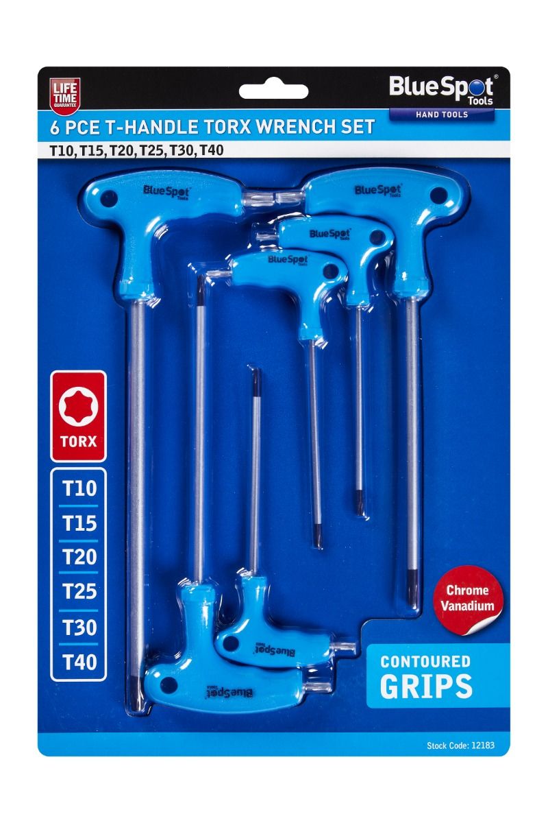 6pcs T-Handle Torx