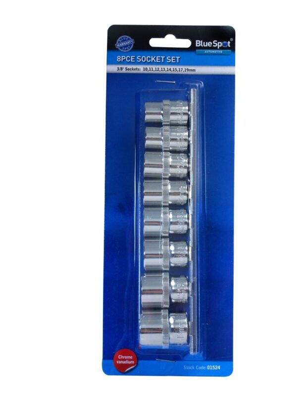 3/8" 8pcs Socket Set