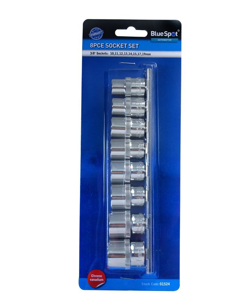 3/8″ 8pcs Socket Set