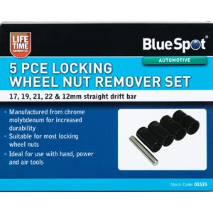 5pcs Impact Locking Wheel Nut Removal Set