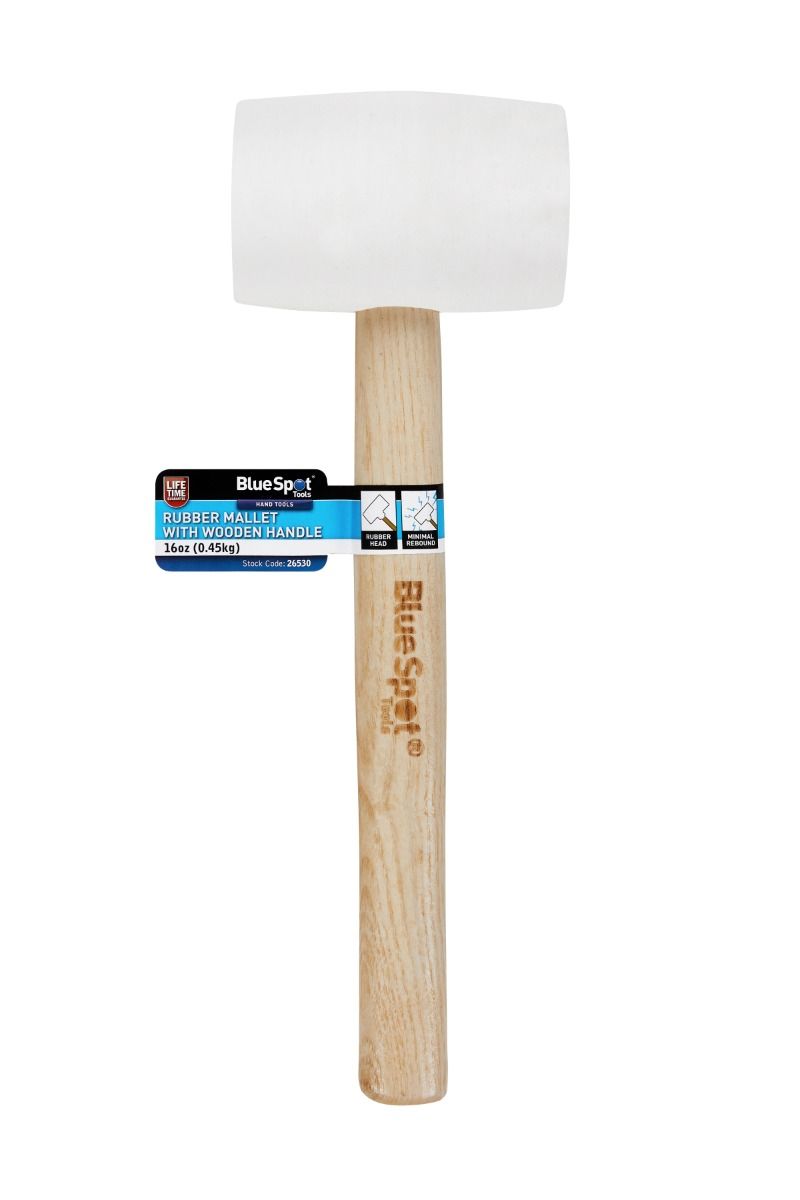 Rubber Hammer Wood Handle