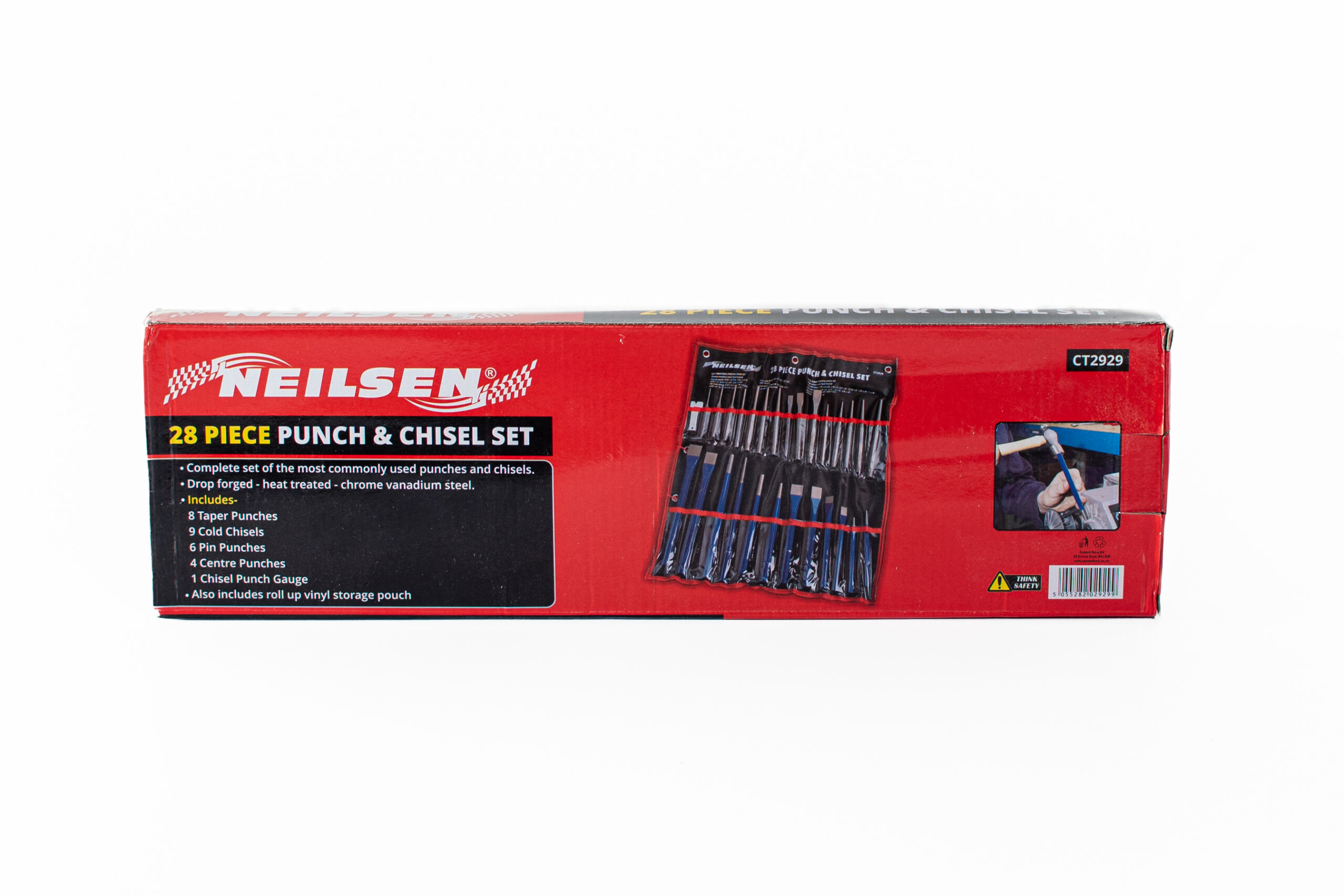 28pcs Punch and Chisel Set