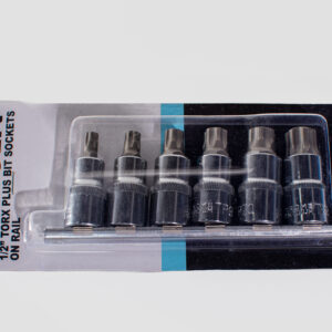 6pcs 1/2" Torx Plus