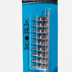 9pcs 3/8" Torx Plus