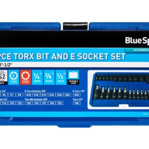 1/4 3/8 1/2 torx and e torx socket set