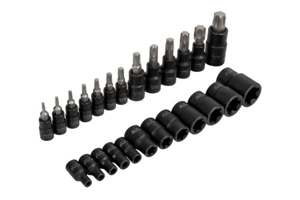 1/4 3/8 1/2 torx and e torx socket set - Image 2