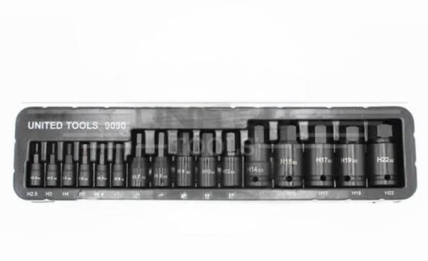 1/4",  3/8" and 1/2"  Allen Keys