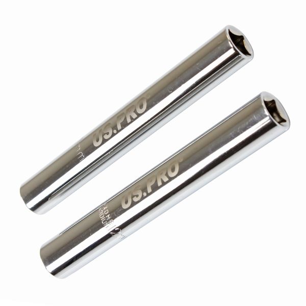 10mm + 12mm extra deep plug sockets