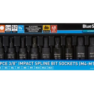 3/8 impact spline